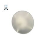 PLAFON REDONDO 25 CM VIDRO CAIRO