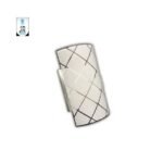 ARANDELA PAULISTINHA HAVAÍ – BRANCA VIDRO - GRANDE E PEQUENO