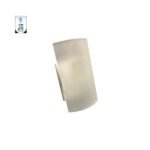 ARANDELA PAULISTINHA CAIRO – BRANCA VIDRO 