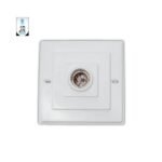 PLAFON PVC QUADRADO – BRANCO E PRETO