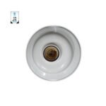 PLAFON PVC LOMBADA – BRANCO