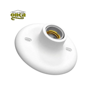 PLAFON COM SOQUETE DE LOUÇA- FÁBRICA ONÇA