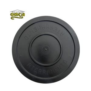 TAMPA PVC 22,50 CM - FÁBRICA ONÇA